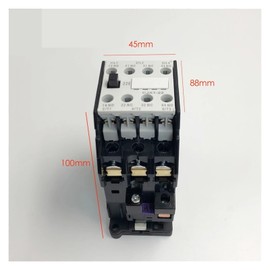 SAAWEE AC Contactor CJX1-22/22 3TB43 DIN Rail Mount 2NO 2NC Communication 12V/24V/36V/48V/110V/127V/220V/380V 22A Electrical 50HZ/60HZ(110V)