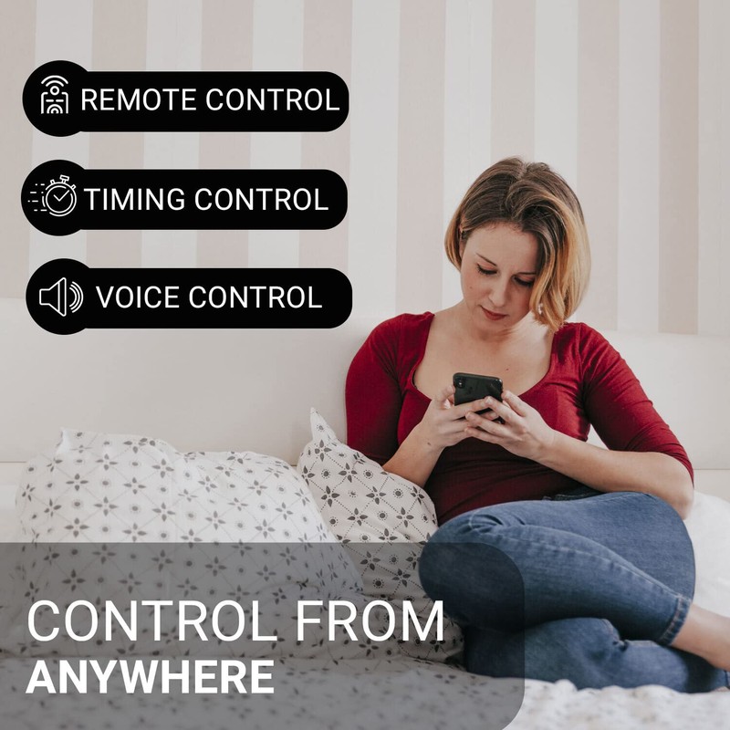Lunabode LED Smart Plug - 2 Pack Smart Home 2.4G