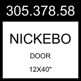 IKEA NICKEBO Door Matte Anthracite  12x40" 305.378.58