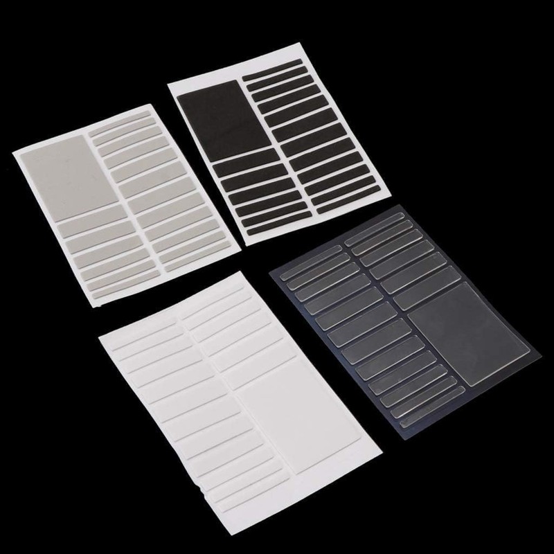 Black Invisible Ring Size Adjuster, 6 Sizes, Jewelry Guard Spacer