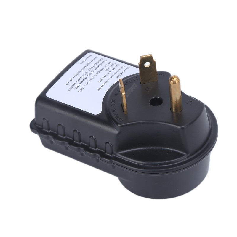 RV Surge Protector 30A Male to 30A Female Adapter 1050J