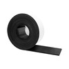 Black Adhesive Rubber Strip, 1/8 (.125)" Thick X 2" Wide