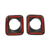 crosselec Carbon Fiber Tail Gate Licence Light Cover Trim for