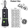 Mudder 2 Pack Dog Poop Bag Dispenser with Built-in LED