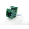 Siemon MX6-K07 Cat6 RJ45 Keystone Modular Jack, Green ~STSI