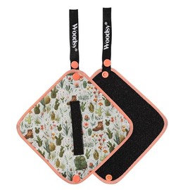 Woodsy Outfitters Pee Cloth for Women – Silver Infused Reusable Pee Rag, Absorbent & Eco-Friendly Toilet Paper Alt., Hygienic Wipe for Female Urination, Camping, Hiking & Travel (Desert)