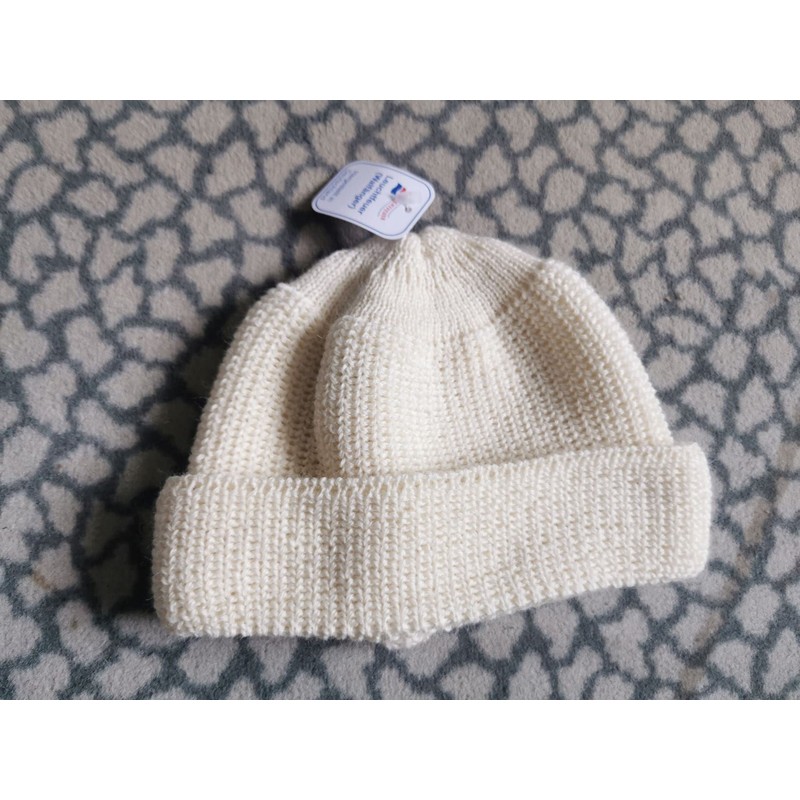 Leuchtfeuer Strickwaren WALFÄNGER 323 Short Beanie Chunky Knit Made in