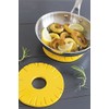 Abeba zakdesigns 1530-900 Pineapple Coasters Melamine 15 cm Yellow