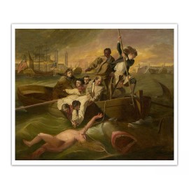 John Copley WATSON AND THE SHARK 1778 Vintage Art Painting 17x20" Poster Print