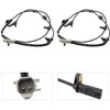 WEDOAUTO 4Pcs ABS Wheel Speed Sensors Front Rear Left Right