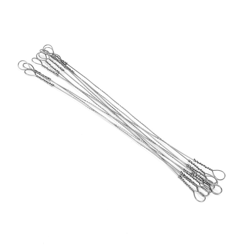 10Pcs Wire Saw Blade, High Carbon Steel Mini Sawing Strips