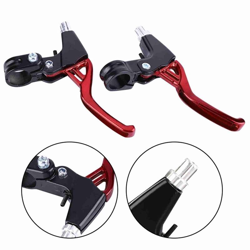WGFOIP 1 Pair Bicycle Brake Levers, Universal Aluminium Alloy BMX