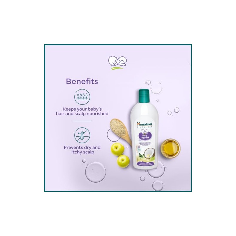 Himalaya Aceite Para Cabello De Bebé, 200 Ml