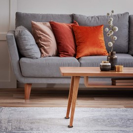 Super Sliders 2 1/2" Round Reusable Furniture Sliders- Easily Move Small to Medium Sized Items Across Carpet 8 Pack Black