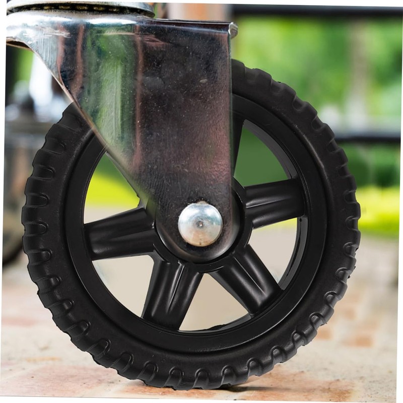 CHILDWEET 4pcs Rolling Cart Wheels Replacement for Shopping Trolleys Heavy