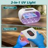 Akisey UV Light for Resin, Two-Sided UV Resin Light with