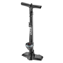 Beto: Echo Plastic Barrel Floor Pump W/Gauge- -