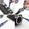 Hautton Precision Screwdriver Set, 60 in 1 with 56 bits