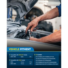 PHILTOP New Alternator Compatible With 2003-2005 Ford Taurus 3.0L V6, 2006 Ford Taurus, 2002-2005 Mercury Sable 3.0L V6 8268N