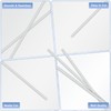 M METERXITY Pack of 16 Round Aluminum Rods, 3mm (1/8")