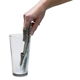 FusionBrands 8128-OS Bend Shape Changing Cleaning Brush, 8-Inch x 2-Inch, Gray