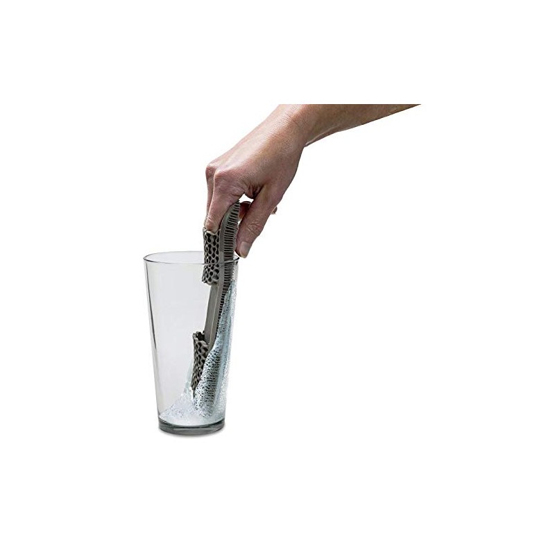 FusionBrands 8128-OS Bend Shape Changing Cleaning Brush, 8-Inch x 2-Inch,