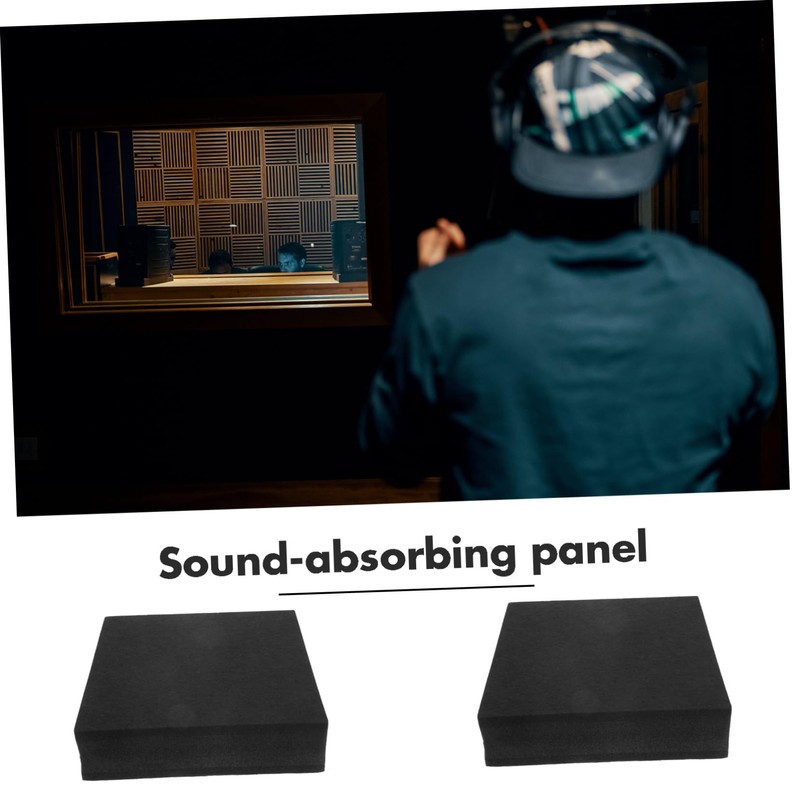 Mikinona Subwoofer Stand Pad Soundproof Padding Acoustic Panels for Speaker