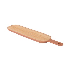 Berghoff Leo Long Bamboo Wood Kitchen Cutting Board with Handle, 44 x 10cm (17"x 4.5"), Brown