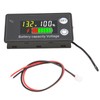 Battery Capacity Tester LCD Color Screen DC Voltmeter with Alarm