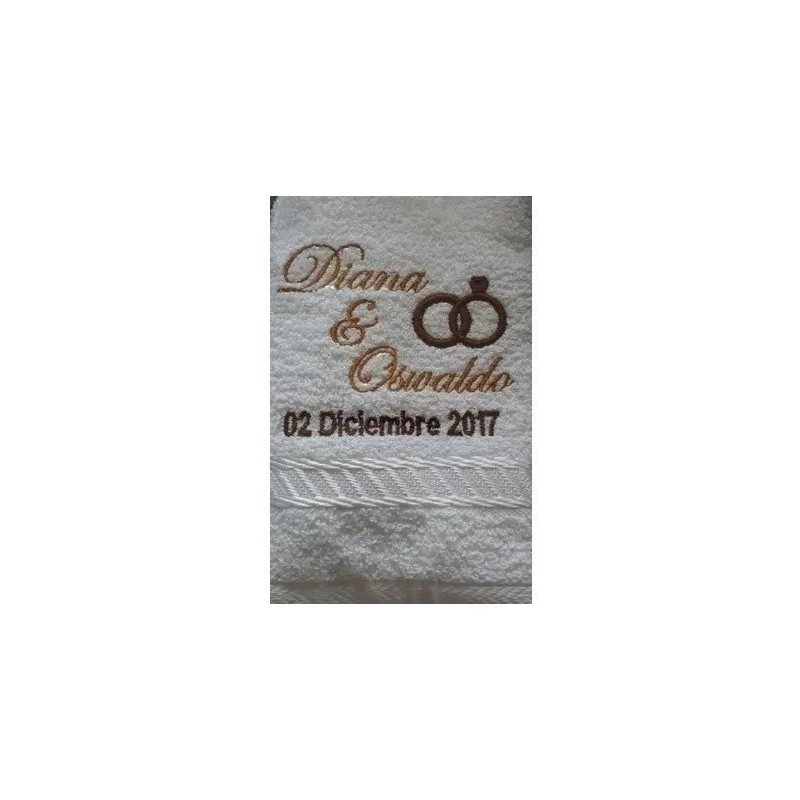 Like Shop 25 Toallas Bordadas Recuerdos Boda Bautizo Xv Años