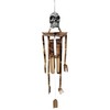 Hand Carved Beautifully Detailed Treasure Pirate Skull Skeleton Bones Wind