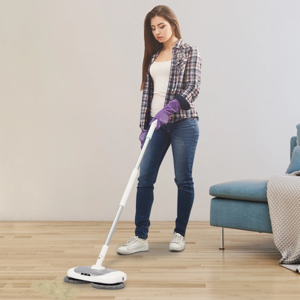 Unbranded Cordless Electric Mop with Cleaning Bucket - Efficient Floor