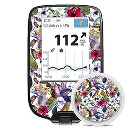 Diasticker Freestyle Libre Gauge Sticker (Wild Flowers)