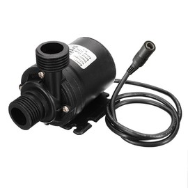 800L/H 5m DC 24V Brushless Water Pump Brushless Motor Water Circulation Water Pump 1/2" Male Thread Submersibles Water Pumps with Female Plug 5.5x2.5mm