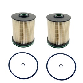 3 Pack Oil Filter with O-Rings Compatiable With Chevy Silverado/GMC Sierra 2500HD 3500HD 17-21,14-19 Cruze Replace 49243 TP1015 23304095 PU9012Z