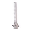 Switchblade Spring Folding Knife Push Button Pocket Comb Oil Hair