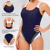 ZSOLY Traje de Baño Mujer Deportivo (MX/US, Alfa, Mediano, Regular,