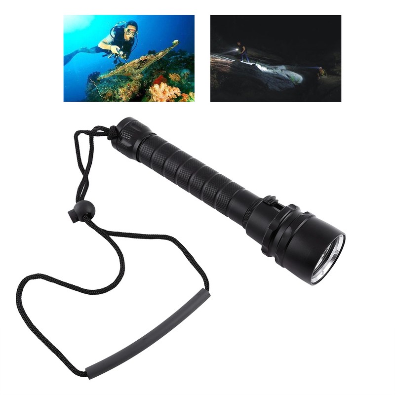 2000LM Underwater 100m 3 X LED Diving Flashlight Dive Torch
