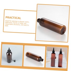 IWOWHERO Empty Shampoo Bottles 250ml 10 Pack Travel Lotion Bottles Plastic Dispensers Reusable for Body Wash Soap Travel Use