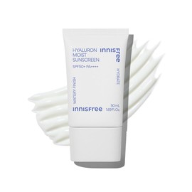 Innisfree Hyaluronic Moisture-Free Sun Cream SPF50+ 50ml, 1 Piece / 이니스프리 히알루론 수분 백탁없는 선크림 SPF50+ 50ml, 1개
