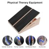 TOUCH-RICH Professional Wooden Slant Board, Adjustable Incline Board and Calf