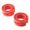 2 Pcs Car Spring Shock Absorber, Flexible Rubber Bumper Shock
