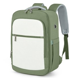 RuoSien Ryanair Backpack 40 x 20 x 25, Travel Backpack Aeroplane Hand Luggage, Cabin Bag for 14 Inch Laptop Bag, Casual Backpack for Men and Women, Work, summer cicada, Casual