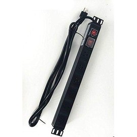 Raising Electronics Rack Mount Power Distribution Unit-6 Outlet 15A PDU