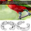 10Pcs Bird Foot Rings Metal Parrot Leg Ring Outdoor Fly