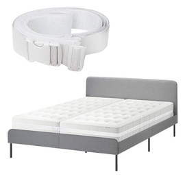 Mattress Band: Fastening Belt, Bed Connection, Prevents Shifting, Securely Secures 2 Mattresses, Connects Two Mattresses, Prevents Gaps, Anti-Slip, Connected, Fastening Belt 32.8 ft (10 m), Easy to