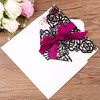 PONATIA 25PCS/Lot 250GSM 5.12 x 7.1'' Laser Cut Hollow Rose
