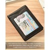 kinzd Slim Wallet with Money Clip RFID Blocking Minimalist Bifold