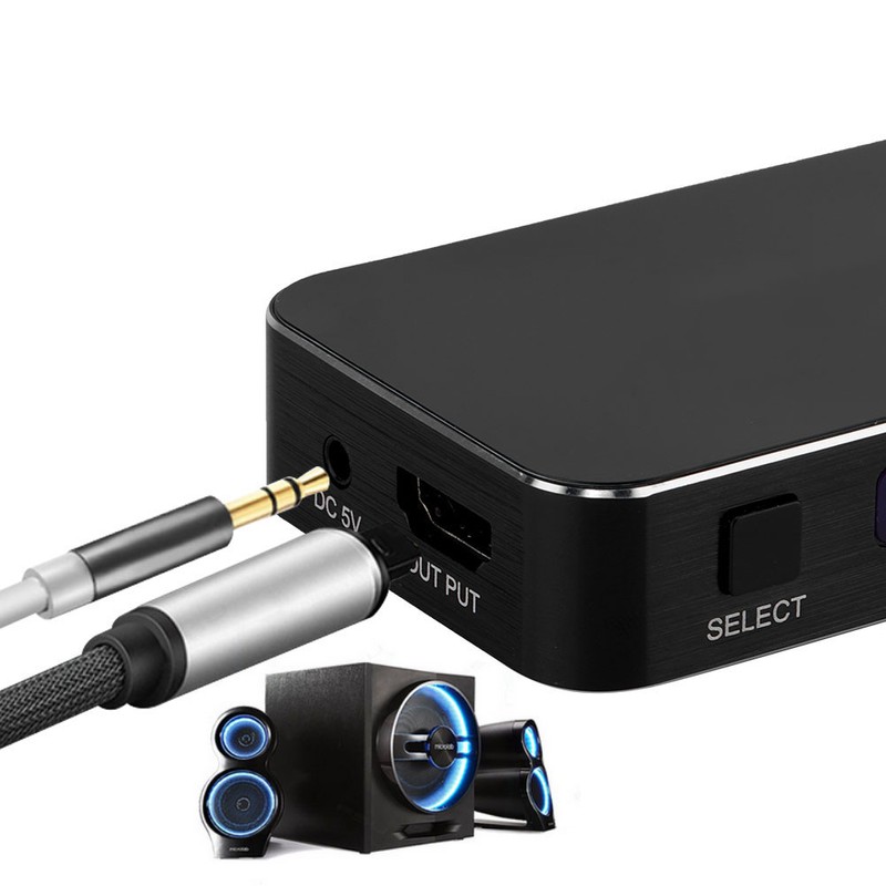 HDMI 2.1 Switch Splitter 4x1 Repeater Switch Box Hub HDCP2.2HDR4K/60HZ