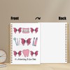 WUCHJ Dentist Gifts Notebook, Dental Hygienist Assistant Gifts Journal, Coquette